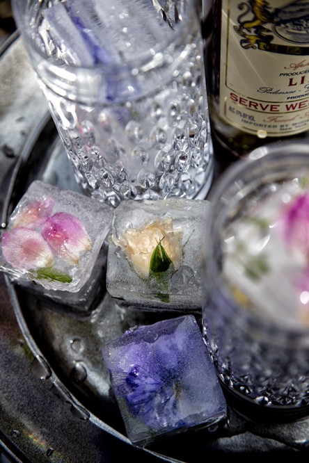 Flower Iced Lillet (Chia Chong and Libbie Summers)