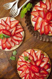 Crisp And Easy Strawberry Goat Cheese Tart | Salted And Styled